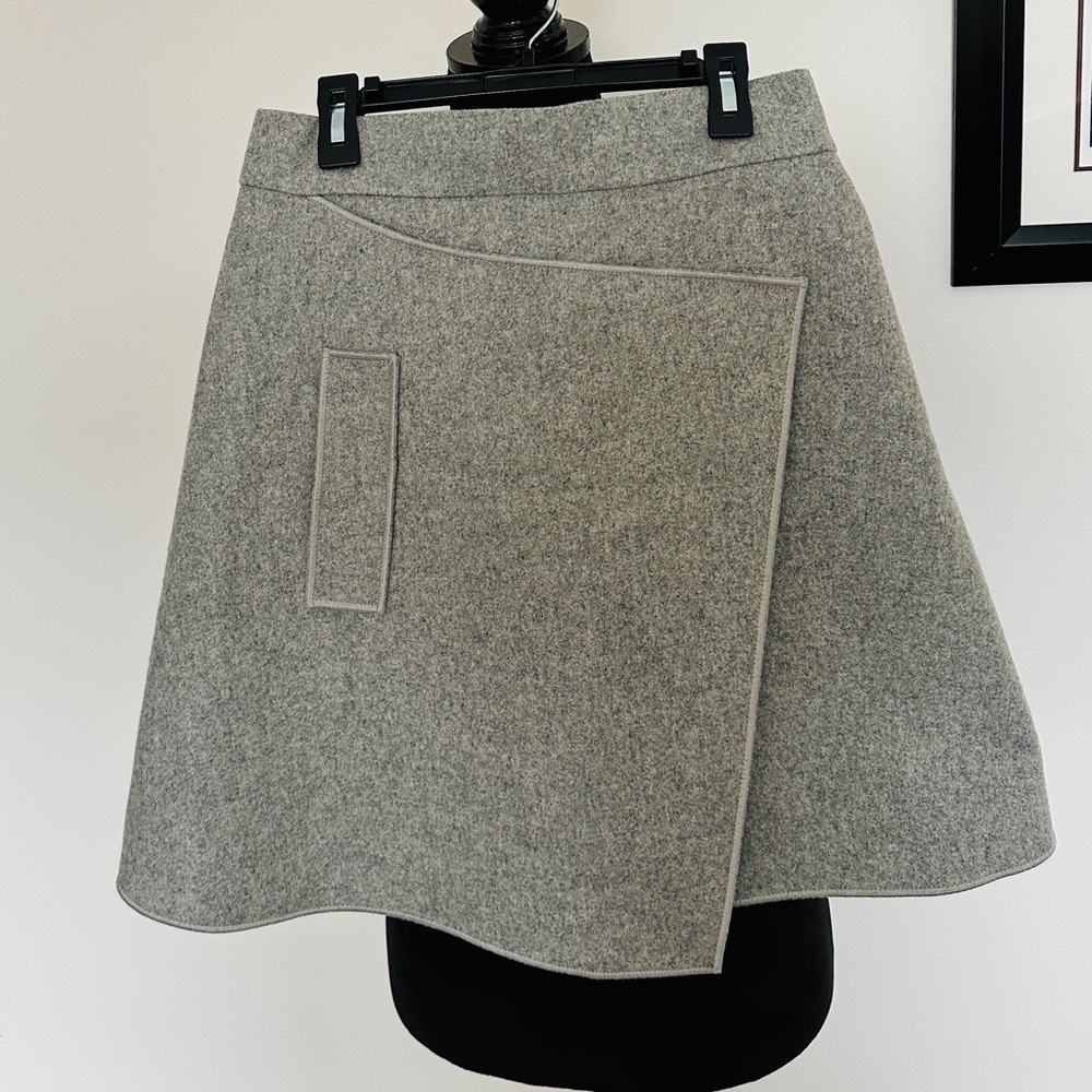 Carven Wool Blend Skirt